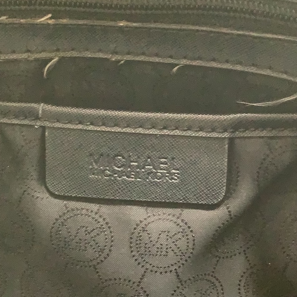 Michael Kors Black Leather Women's Briefcase - Picture 14 of 16